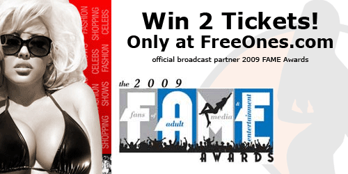 Win 2 Free Tickets to the F.A.M.E. Awards on June 13th! Only at FreeOnes.com!