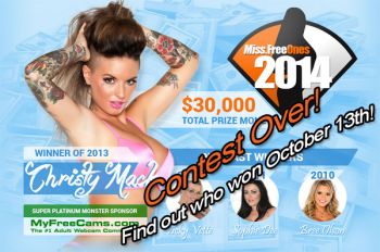 Miss FreeOnes 2014 Winners Announced!