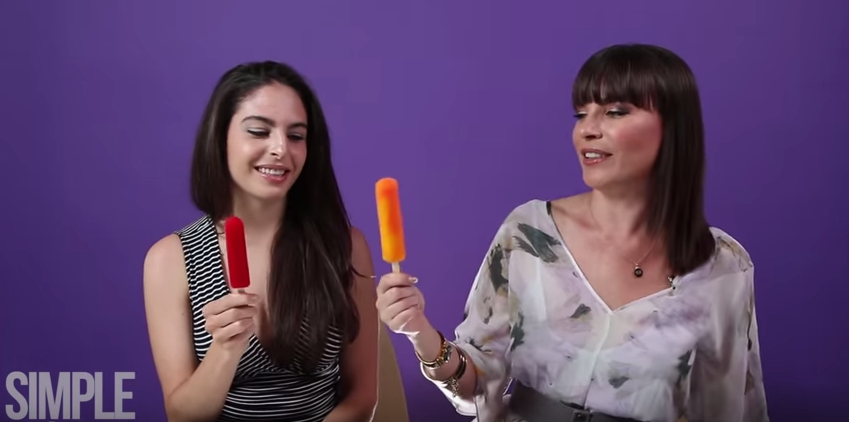 Porn Stars Give Popsicle Blowjob Demonstration