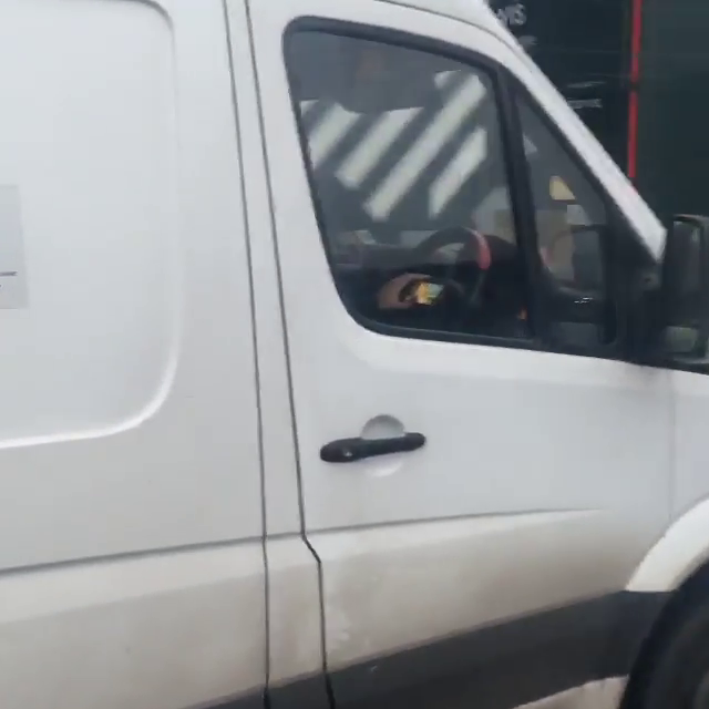 Van Driver Masturbates On UK Motorway