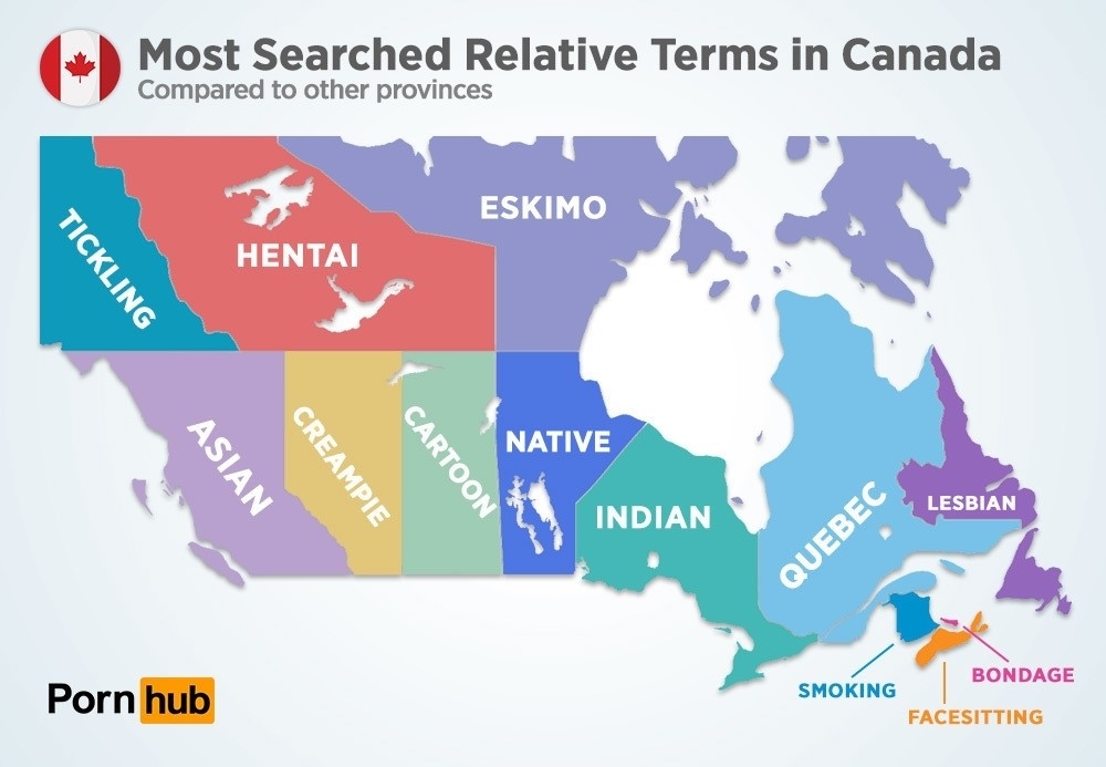 Canadian Porn Search Terms Spark ‘Racism’ Debate