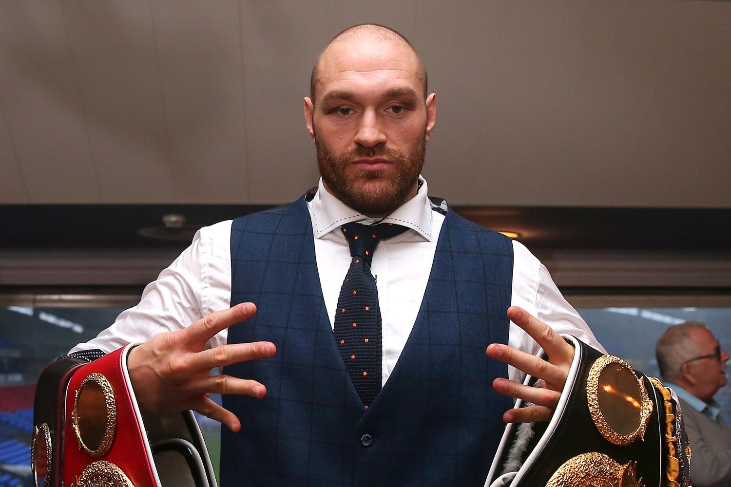 Tyson Fury Shows Porn Video To Reporter