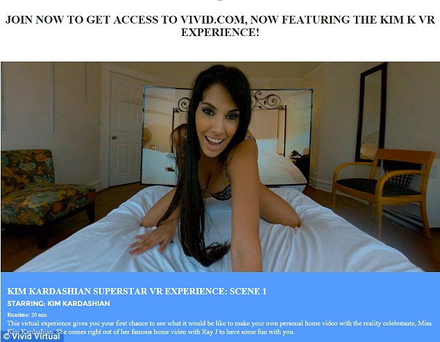 Vivid Turn Kardashian Sex Tape Into &#8216;VR Experience&#8217;