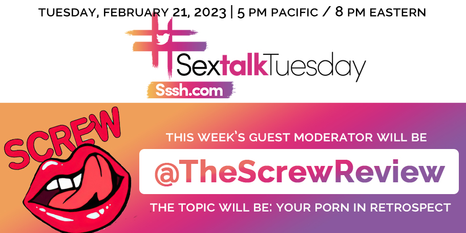 #SexTalkTuesday Welcomes Phil Autelitano of @ScrewMagazine as Guest Moderator for February 21st Session