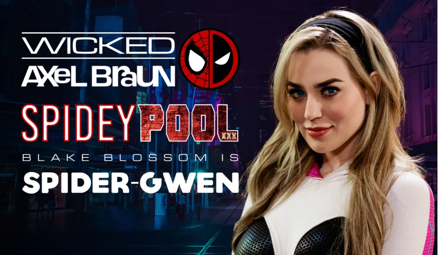 Blake Blossom Cast As Spider-Gwen in Latest Axel Braun Parody