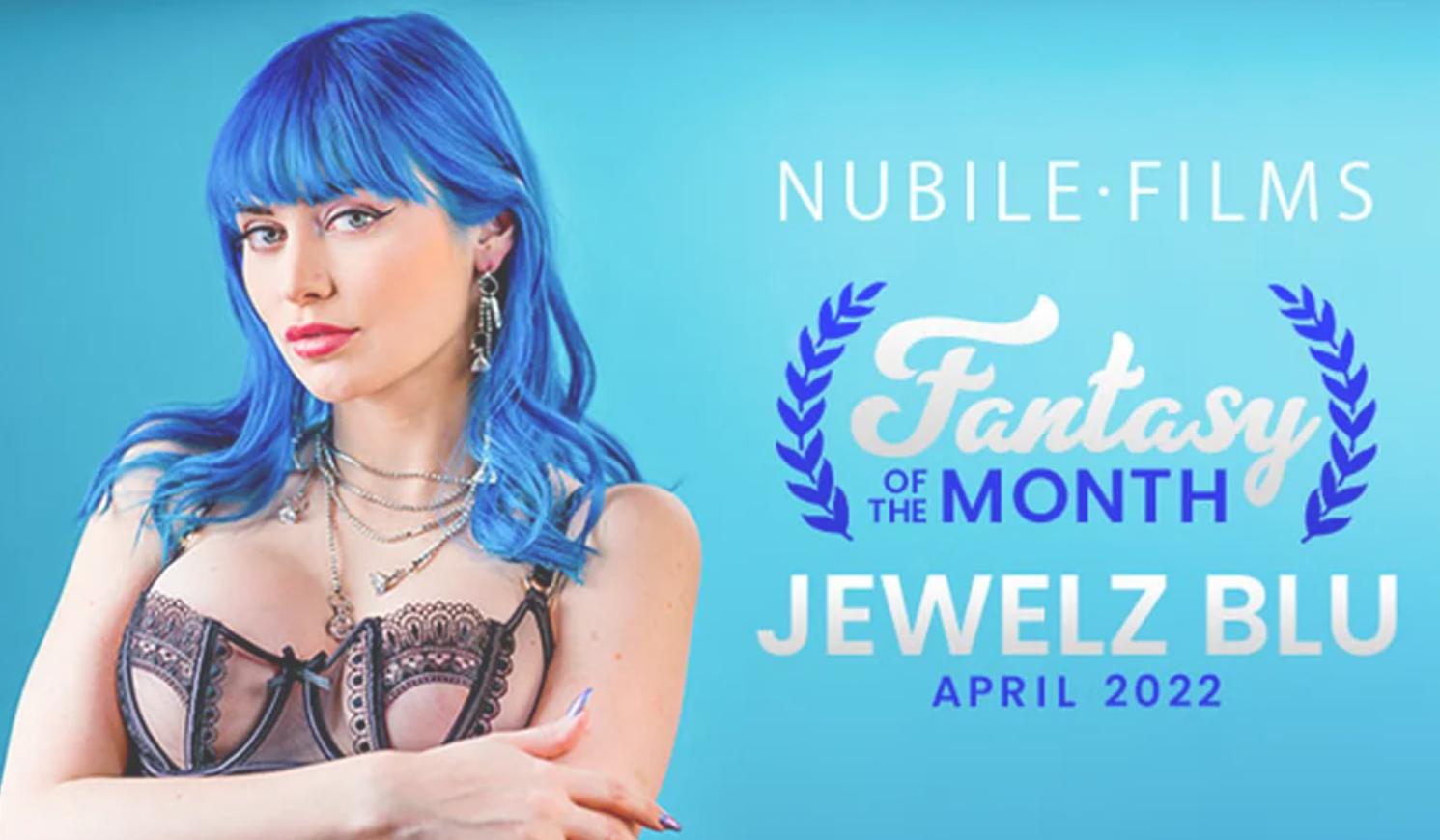 Nubile Films&#8217; Fantasy of the Month for April 2022: Jewelz Blu