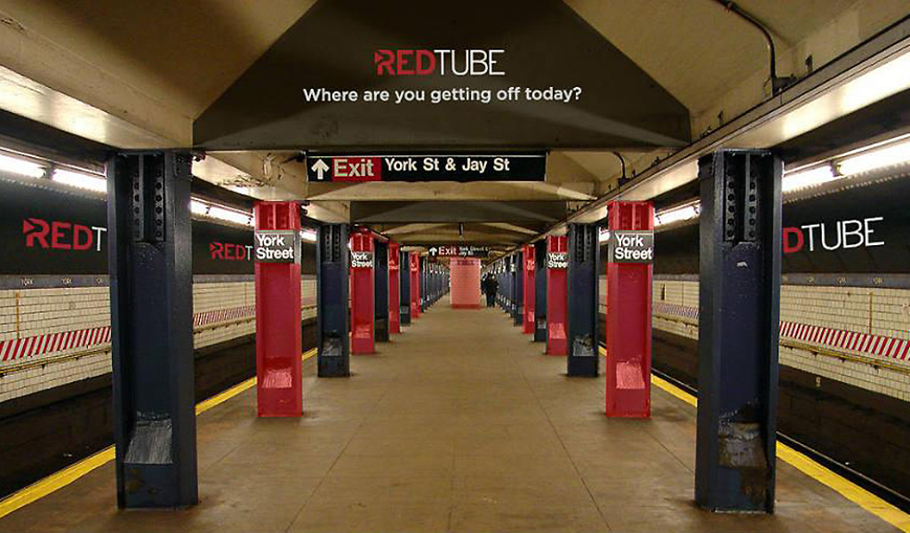 RedTube Makes Subway Station Sponsorship Request